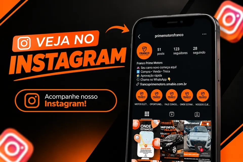 Veja a Franco Prime Motors no Instagram — @primemotorsfranco